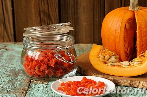 Цукаты из тыквы калорийность. Цукаты из тыквы