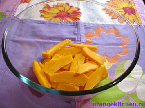 Как приготовить красивые и вкусные цукаты из тыквы. «Праздничные» цукаты из тыквы 01