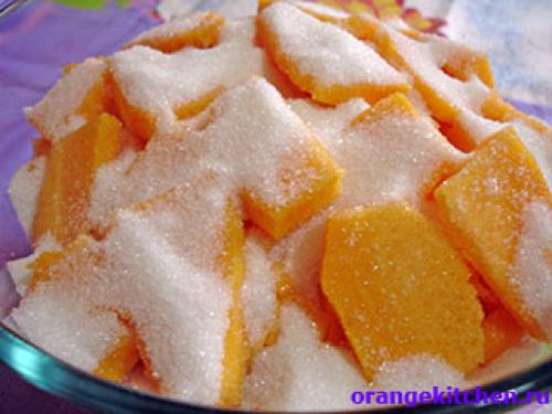 Как приготовить красивые и вкусные цукаты из тыквы. «Праздничные» цукаты из тыквы 02