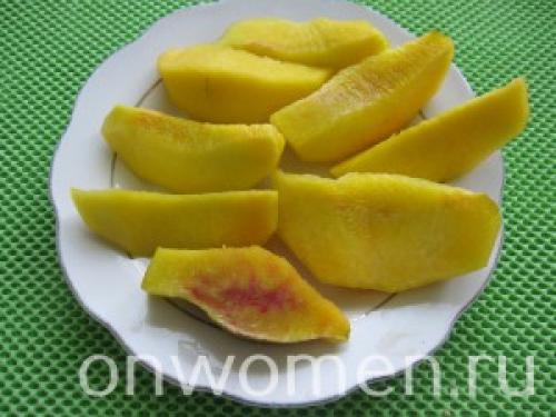 Цукаты из нектарина. Цукаты из персиков: пошаговый рецепт с фото