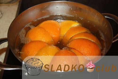 Цукаты из апельсиновых корок. Ингредиенты