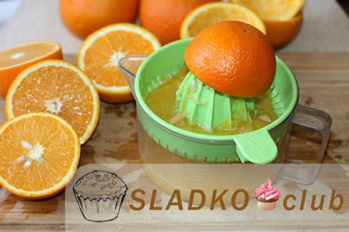 Цукаты из апельсиновых корок. Ингредиенты