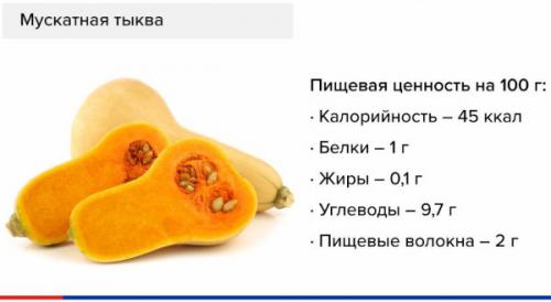 Что такое мускатная тыква. Мускатная тыква. Сорта, фото, описание, отзывы