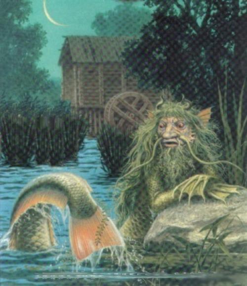 How did the names of the months in ancient Russia relate to old Slavic mythology. Russian folklore/fairy-tale creatures